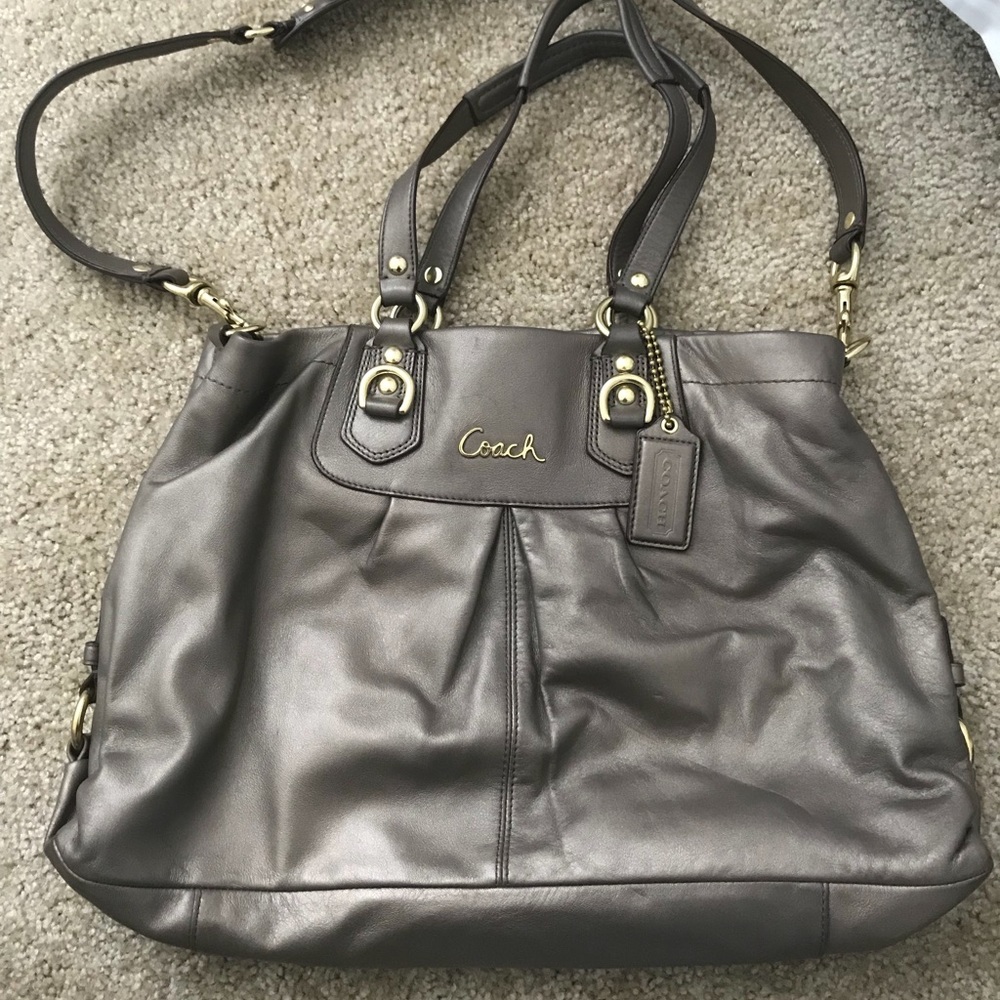 Authentic Coach Ashley Shoulder Bag Tote